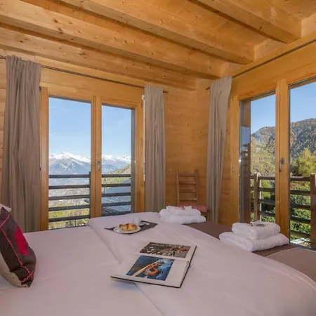 샬레 Superior Chalet Ecosse With Sauna *